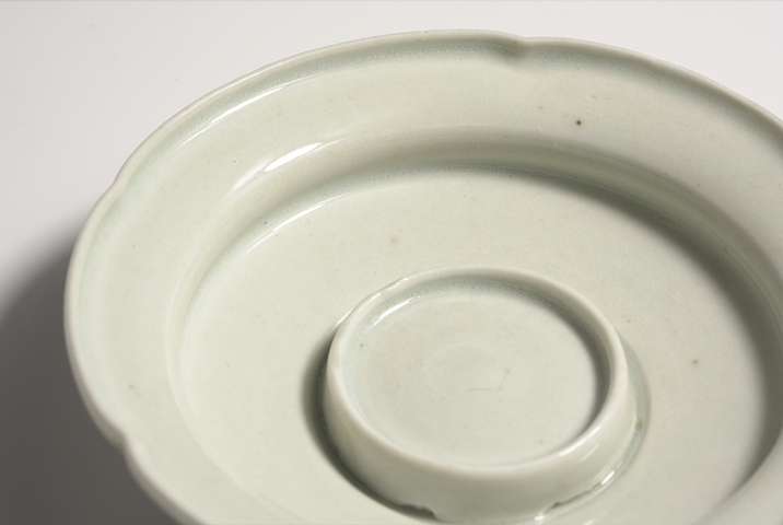 古玩陶瓷青白釉盞托真品鑒賞圖