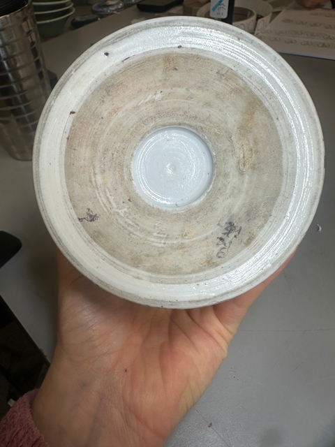 古玩陶瓷五彩人物故事紋筆筒真品鑒賞圖