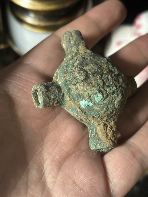 古玩銅器西周·風火輪紋節約真品鑒賞圖