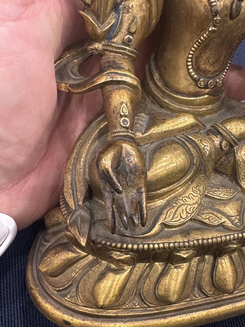 古玩銅器造像真品鑒賞圖