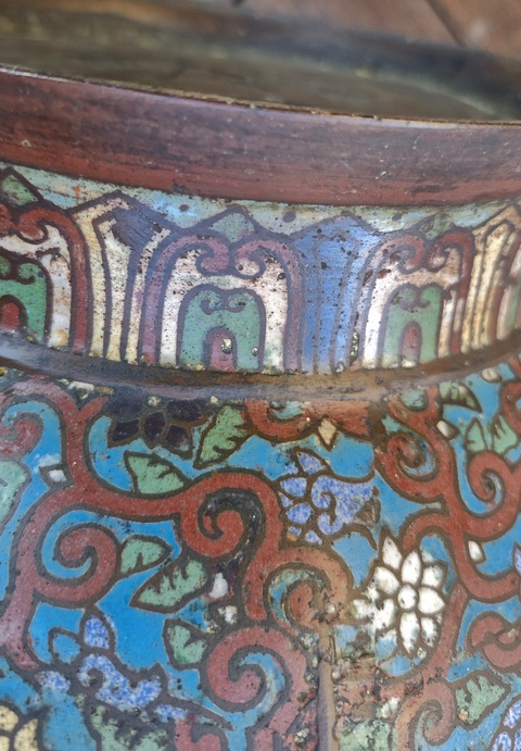 古玩銅器銅尊真品鑒賞圖