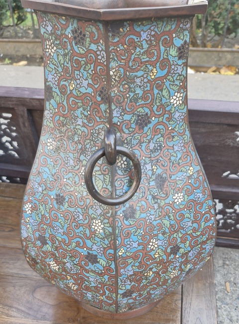 古玩銅器銅尊真品鑒賞圖