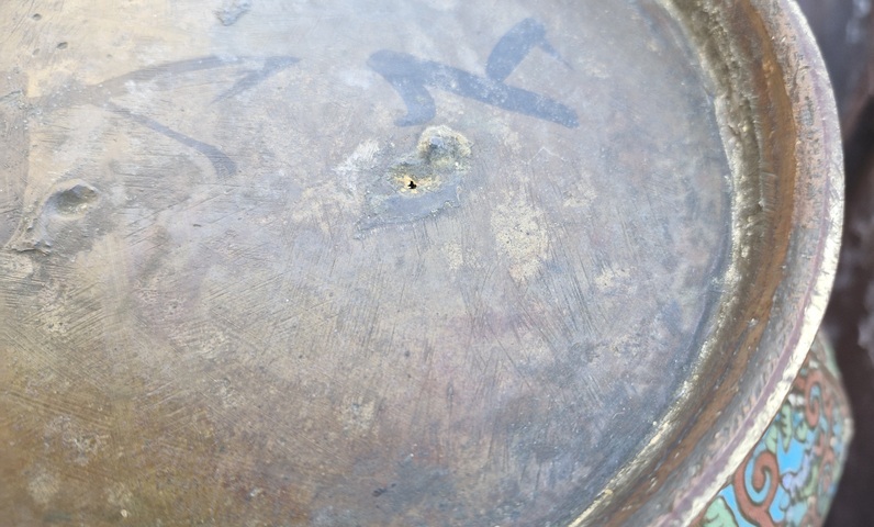 古玩銅器銅尊真品鑒賞圖