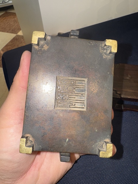 古玩銅器銅爐真品鑒賞圖