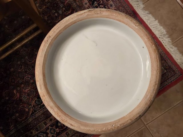 古玩陶瓷花鳥紋粉彩瓶真品鑒賞圖