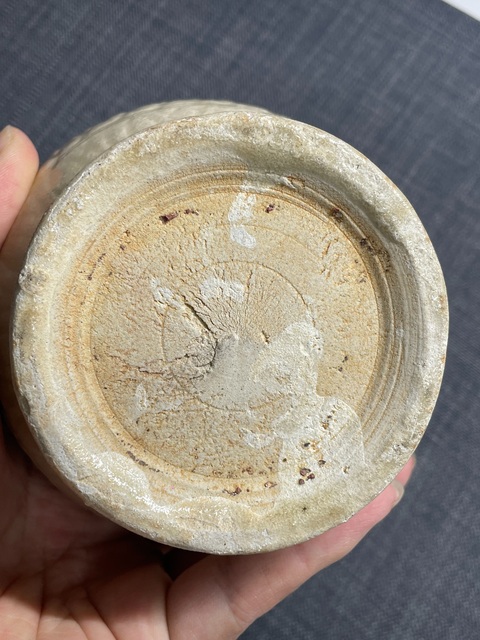 古玩陶瓷宋青白釉花口瓶真品鑒賞圖