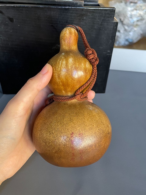 古玩陶瓷清代 瓷器葫蘆（日本瓷）真品鑒賞圖