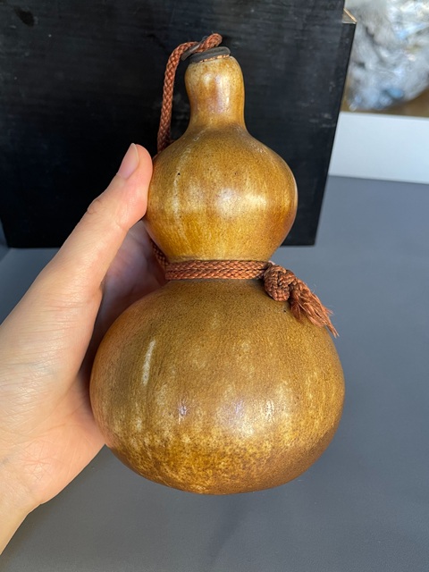 古玩陶瓷清代 瓷器葫蘆（日本瓷）真品鑒賞圖