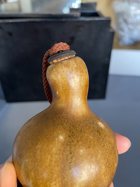 古玩陶瓷清代 瓷器葫蘆（日本瓷）真品鑒賞圖