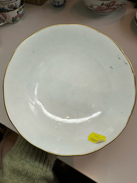 古玩陶瓷粉彩無雙譜人物碗真品鑒賞圖