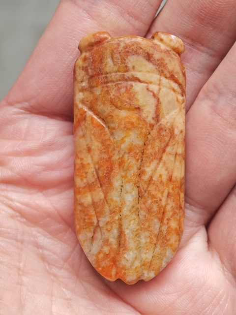 古玩雜項(xiàng)玉蟬真品鑒賞圖