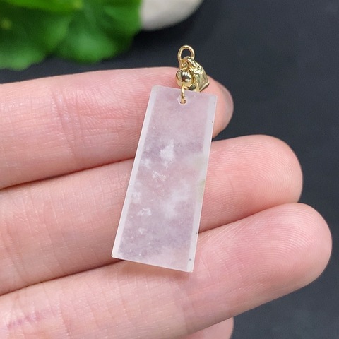 古玩玉器天然翡翠掛件真品鑒賞圖