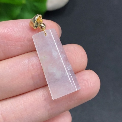 古玩玉器天然翡翠掛件真品鑒賞圖