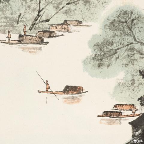 古玩字畫春游真品鑒賞圖