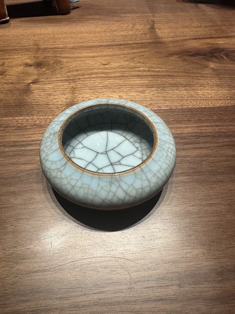 古玩陶瓷哥釉洗真品鑒賞圖