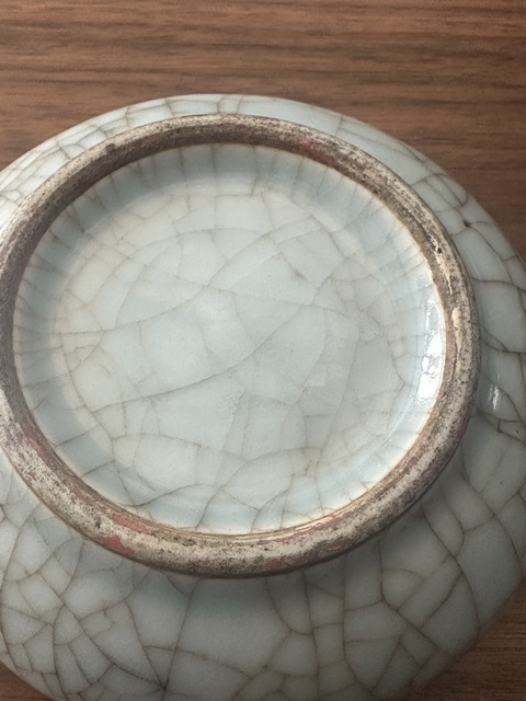 古玩陶瓷哥釉洗真品鑒賞圖