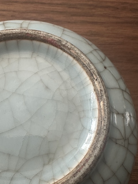 古玩陶瓷哥釉洗真品鑒賞圖