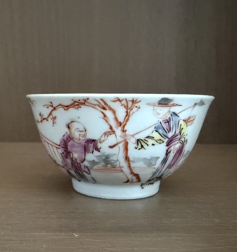 古玩陶瓷廣琺瑯人物紋杯拍賣，當前價格1900元