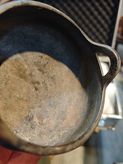 古玩銅器清代沖耳三足爐 宣德爐 銅爐真品鑒賞圖