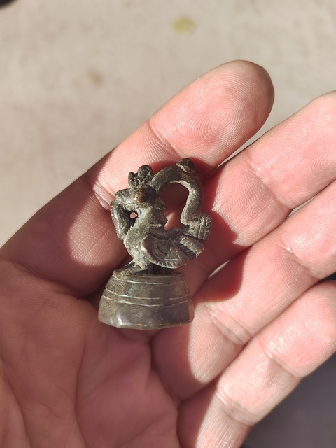 古玩銅器砝碼真品鑒賞圖