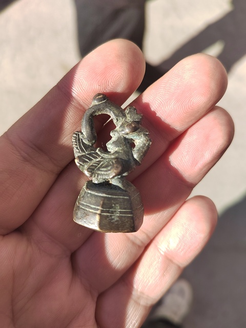 古玩銅器砝碼真品鑒賞圖