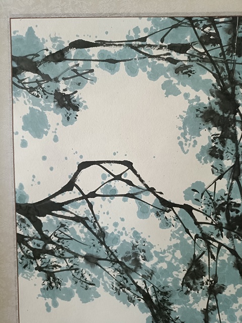 古玩字畫劉寶純山水立軸真品鑒賞圖