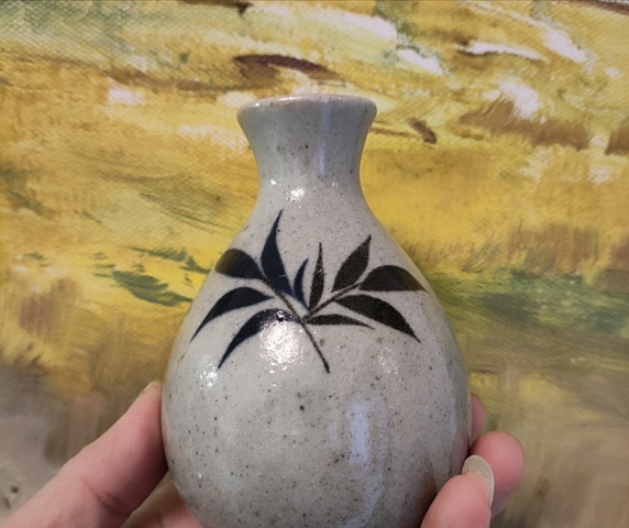 古玩陶瓷黑彩玉壺春瓶真品鑒賞圖