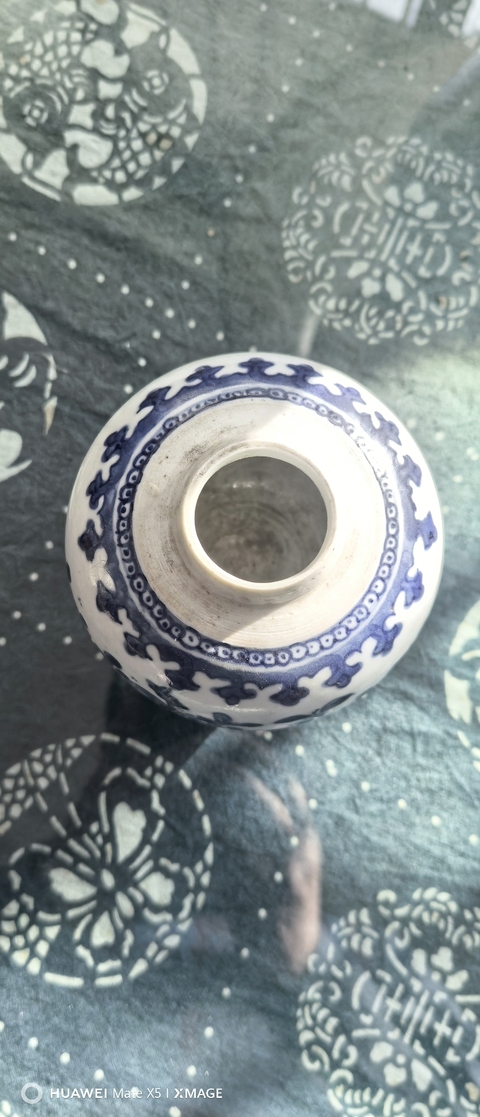 古玩陶瓷青花罐真品鑒賞圖