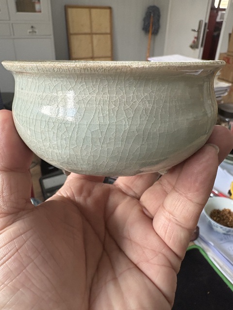 古玩陶瓷 影青香爐真品鑒賞圖