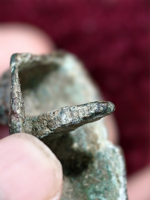 古玩銅器漢代青銅熊真品鑒賞圖