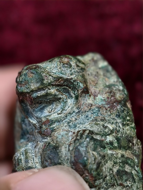 古玩銅器漢代青銅熊真品鑒賞圖