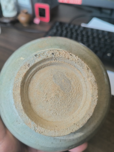 古玩陶瓷青白釉蓋罐真品鑒賞圖