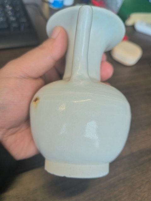 古玩陶瓷青白釉執(zhí)壺真品鑒賞圖