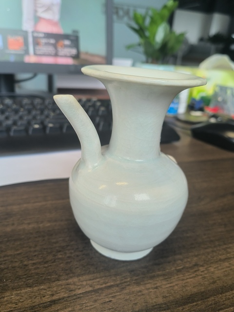 古玩陶瓷青白釉執(zhí)壺真品鑒賞圖