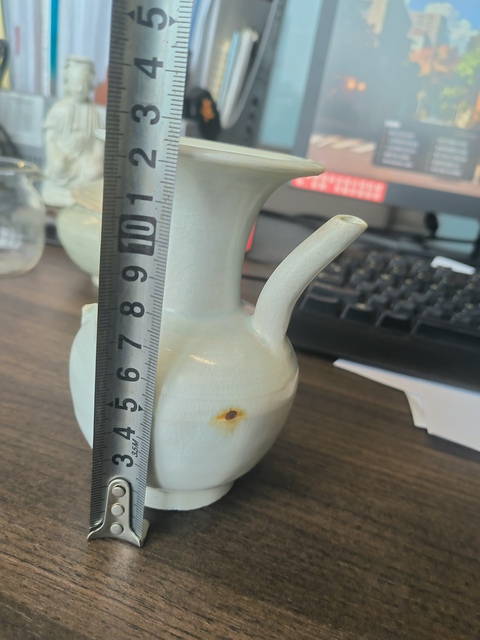 古玩陶瓷青白釉執(zhí)壺真品鑒賞圖