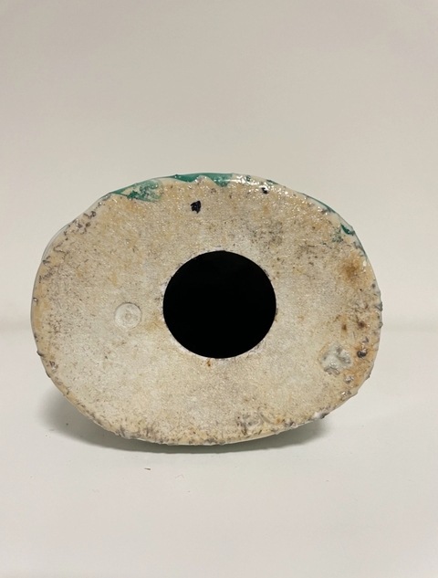 古玩陶瓷粉彩送子觀音造像真品鑒賞圖