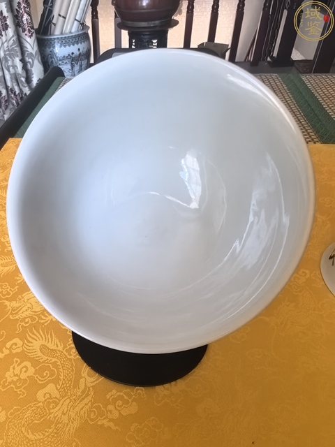 古玩陶瓷粉彩丹鶴圖茶碗拍賣，當前價格1300元