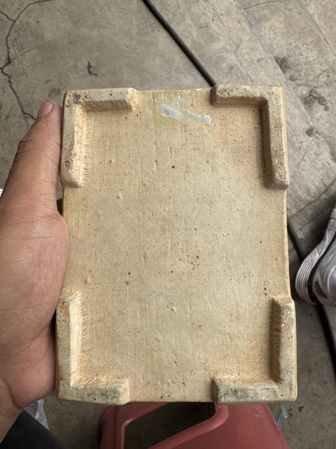 古玩陶瓷清早期青花印泥盒真品鑒賞圖