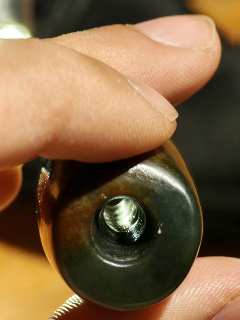 古玩玉器玉勒子真品鑒賞圖