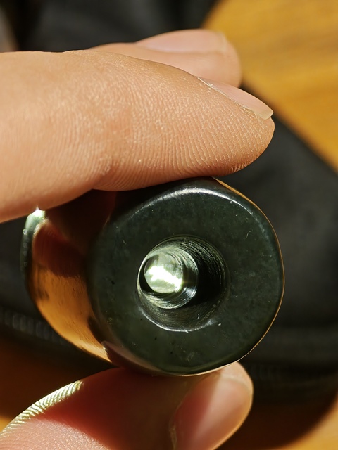 古玩玉器玉勒子真品鑒賞圖