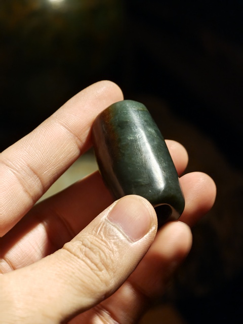 古玩玉器玉勒子真品鑒賞圖