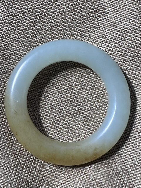 古玩玉器和田玉手鐲真品鑒賞圖