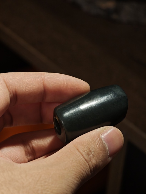 古玩玉器玉勒子真品鑒賞圖