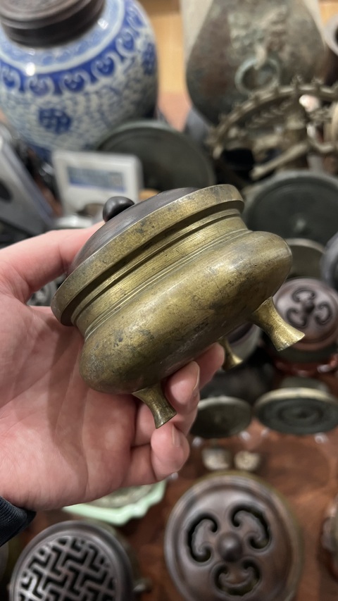 古玩雜項鬲式爐真品鑒賞圖