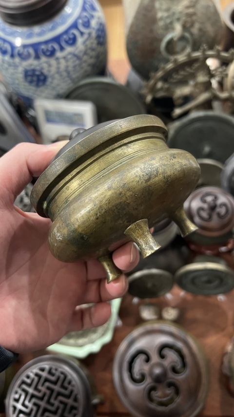 古玩雜項鬲式爐真品鑒賞圖