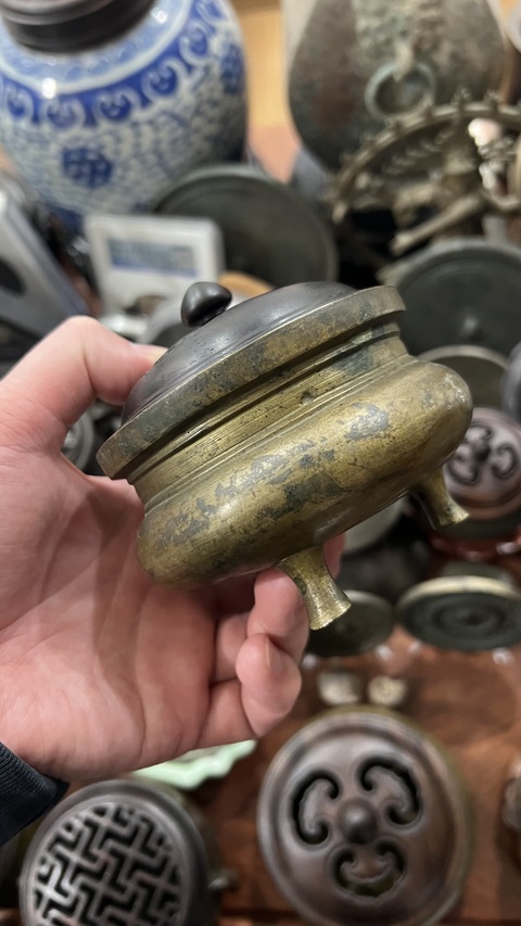 古玩雜項鬲式爐真品鑒賞圖