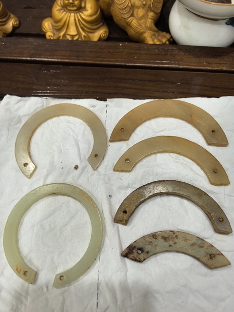 古玩玉器玉璜真品鑒賞圖