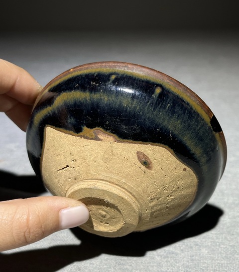 古玩陶瓷黑釉盞真品鑒賞圖