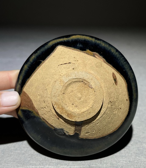 古玩陶瓷黑釉盞真品鑒賞圖
