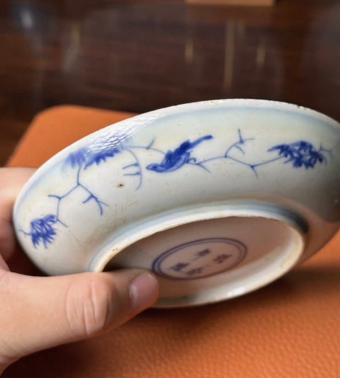 古玩陶瓷人物故事紋盤真品鑒賞圖